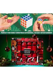 kreativekraft Christmas Crackers Pack of 6 Mini Games or Wind Up Toys Gift - Size: 6 Pack - thumbnail 4