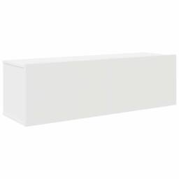 Berkfield Home 4 Piece TV Cabinet Set White Engineered Wood - thumbnail 6
