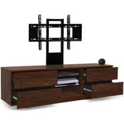 "Centurion Supports AVITUS TV Cabinet for up to 65"" Flat Screen TVs with Mounting Arm in Walnut" - thumbnail 4