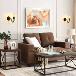 Pheashine Retro wall lamp, 2-pack, E27 lamp Light bulb not included Indoor use in Black - thumbnail 5