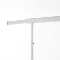 House of Home Heavy Duty White Clothes Rail Adjustable Width & Height - thumbnail 9
