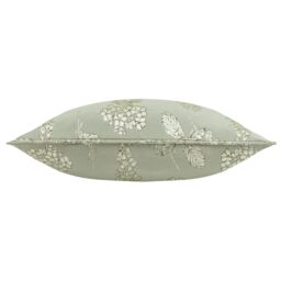 Wylder Nature Sophia Botanical Embroidered Cushion in Light Green - Size: 50 cm x 50 cm - thumbnail 2