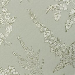 Wylder Nature Sophia Botanical Embroidered Cushion in Light Green - Size: 50 cm x 50 cm - thumbnail 3