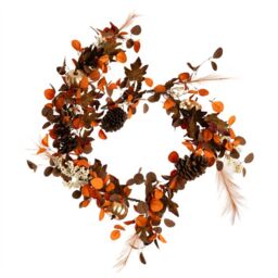 Scottish Everlastings Ltd 150cm Premium Garland Brown / Gold - thumbnail 3