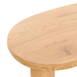 Wyld and Coco Wood Coffee Table 112 x 46 cm - Retro Triangle Engineered Wood in Brown - thumbnail 5