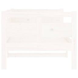 Berkfield Home Beautiful Day Bed White Solid Wood Pine 80x200 cm - thumbnail 6