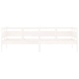 Berkfield Home Beautiful Day Bed White Solid Wood Pine 80x200 cm - thumbnail 5