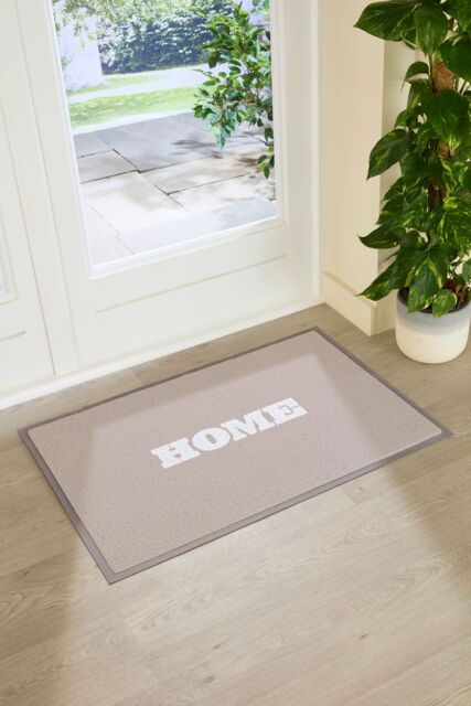 Artsy Mats Beige Home Indoor Outdoor Doormat - Size: 90 cm x 60 cm - image 1