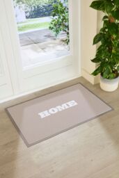 Artsy Mats Beige Home Indoor Outdoor Doormat - Size: 90 cm x 60 cm - thumbnail 1