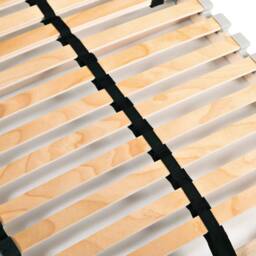 Berkfield Home Slatted Bed Base with 28 Slats 7 Zones 80x200 cm in Light Tan - thumbnail 5