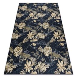 RugsX Andre Rug in Black - Size: 80 cm x 150 cm
