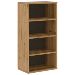 Berkfield Home Side Cabinet ODDA 40x24x79 cm Solid Wood Pine in Brown - Size: 40 x 24 x 79 cm - thumbnail 2