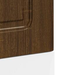 Berkfield Home Dishwasher Panel¬†Kalmar¬†Brown Oak 45x1.5x67 cm Engineered Wood in Brown - thumbnail 7
