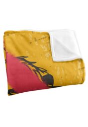 Warner Brothers Harry Potter Gryffindor Graffiti Blanket 152 x 127 cm in White - thumbnail 3