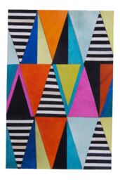 Orsina Safira Genuine Leather Multicolour Wall Art - thumbnail 1