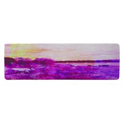 Benjamin Tate Design Vintage Pinky Cow Runner Rug in Natural - Size: 67 cm x 230 cm - thumbnail 1