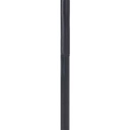 Wyld and Coco Freestanding Coat Rack - Black Powder-Coated Steel 130cm 3 Hooks - thumbnail 6
