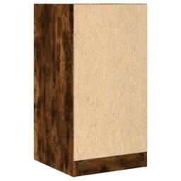Berkfield Home Elegant Apothecary Cabinet Smoked Oak 40x41x77.5 cm Engineered Wood in Brown - thumbnail 7