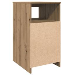 Berkfield Home Decorative Drawer Cabinet Artisan Oak 40x50x76 cm Engineered Wood in Brown - Size: 40 x 50 x 76 cm - thumbnail 7