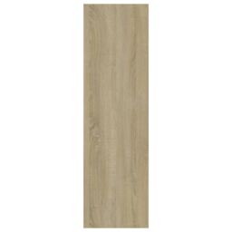 Berkfield Home Book Cabinet/Room Divider Sonoma Oak 40x30x103 cm Engineered Wood in Brown - Size: 40 x 30 x 103 cm - thumbnail 6