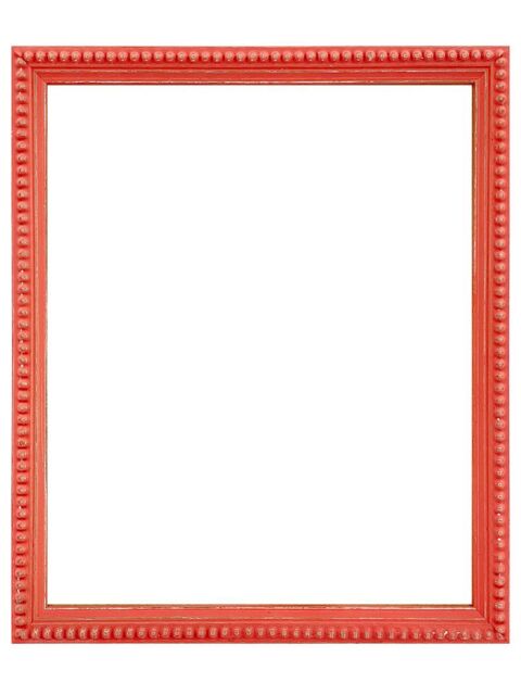 Frames & Mirrors 4U Crown Bobbin Wooden Picture Frame A4 in Red - image 1