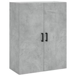 Berkfield Home Highboard Concrete Grey 69.5x34x180 cm Engineered Wood - thumbnail 5
