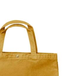 Bags By Jassz Large Canvas Shopper in Mustard - thumbnail 2