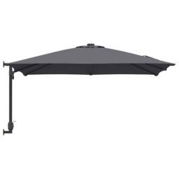 Berkfield Home Outdoor Umbrella Anthracite Polyester, Powder-Coated Steel Large in Charcoal - thumbnail 5