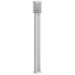 Berkfield Home Outdoor Floor Lamps with Outlet 3pcs Silver 110cm Stainless Steel - thumbnail 4