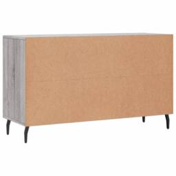 Berkfield Home Sideboard Grey Sonoma 100x36x60 cm Engineered Wood - Size: 100 x 36 x 60 cm - thumbnail 8