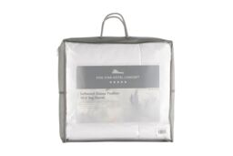 The Linen Consultancy 'TLC 5 Star Hotel Concept' Softened Goose Feather 10.5 Tog Duvet in White - Size: Double - thumbnail 2