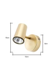 BHS Lighting Barley Spotlight Ceiling Light in Metallic Gold - thumbnail 5