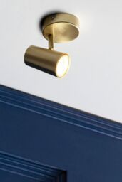 BHS Lighting Barley Spotlight Ceiling Light in Metallic Gold - thumbnail 4