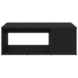 Berkfield Home Elegant Coffee Table Black Oak 90x67x33 cm Engineered Wood - Size: 90 x 67 x 33 cm - thumbnail 6