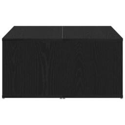 Berkfield Home Elegant Coffee Table Black Oak 90x67x33 cm Engineered Wood - Size: 90 x 67 x 33 cm - thumbnail 7