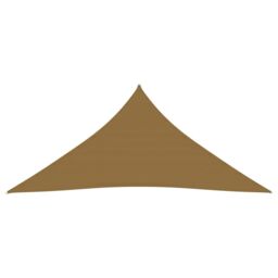 Berkfield Home Sunshade Sail 160 g/m ² Taupe 4.5x4.5x4.5 m HDPE in Beige - thumbnail 2