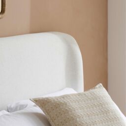 Birlea Lanis Ottoman Cream Linen Fabric Double Bed Frame - thumbnail 5