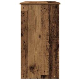 Berkfield Home Desk Old Wood 80x40x75 cm Engineered Wood in Brown - Size: 80 x 40 x 75 cm - thumbnail 6