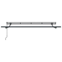 Berkfield Home Retractable Awning Manual Yellow / Orange / White Anthracite - thumbnail 7
