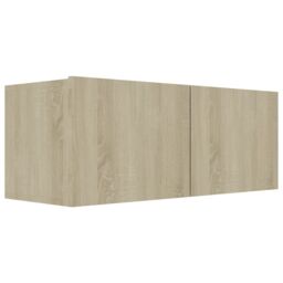 Berkfield Home 6 Piece TV Cabinet Set Sonoma Oak Engineered Wood in Brown - thumbnail 5