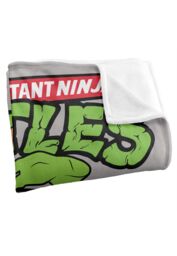 Teenage Mutant Ninja Turtles TMNT Group Silky Touch Super Soft Throw Blanket 152 X 127 cm in White - thumbnail 3