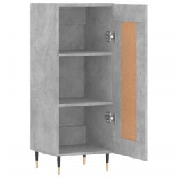 Berkfield Home Sideboard Concrete Grey 34.5x34x90 cm Engineered Wood - thumbnail 6