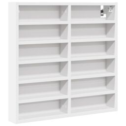 Berkfield Home Vitrine Cabinet White 60x8.5x58 cm Engineered Wood - thumbnail 2