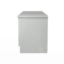 Ready Assembled 2 U Holborn 2 Door 2 Drawer Superwide TV Unit (Ready Assembled) in Mid Grey - thumbnail 3