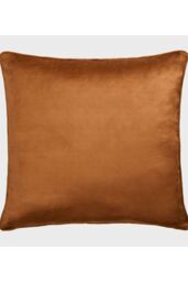 Laurence Llewelyn-Bowen 'Veritas' Arts & Crafts Print Velvet Filled Cushion in Red - Size: 55 cm x 55 cm - thumbnail 3