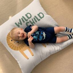 rucomfy Beanbags rucomfy Indoor Lion Bean Bag - Safari Kids Floor Cushion Seat - thumbnail 5