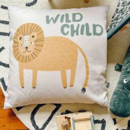 rucomfy Beanbags rucomfy Indoor Lion Bean Bag - Safari Kids Floor Cushion Seat - thumbnail 6