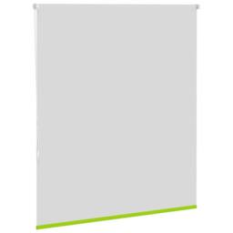 Berkfield Home Roller Blind Blackout Leaves Green 65x175 cm Fabric Width 60.7 cm… - thumbnail 4