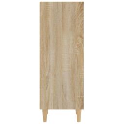 Berkfield Home Sideboard Sonoma Oak 34.5x32.5x90 cm Engineered Wood in Brown - thumbnail 6