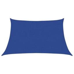 Berkfield Home Sunshade Sail 160 g/m ² Blue 3/4x2 m HDPE - thumbnail 1